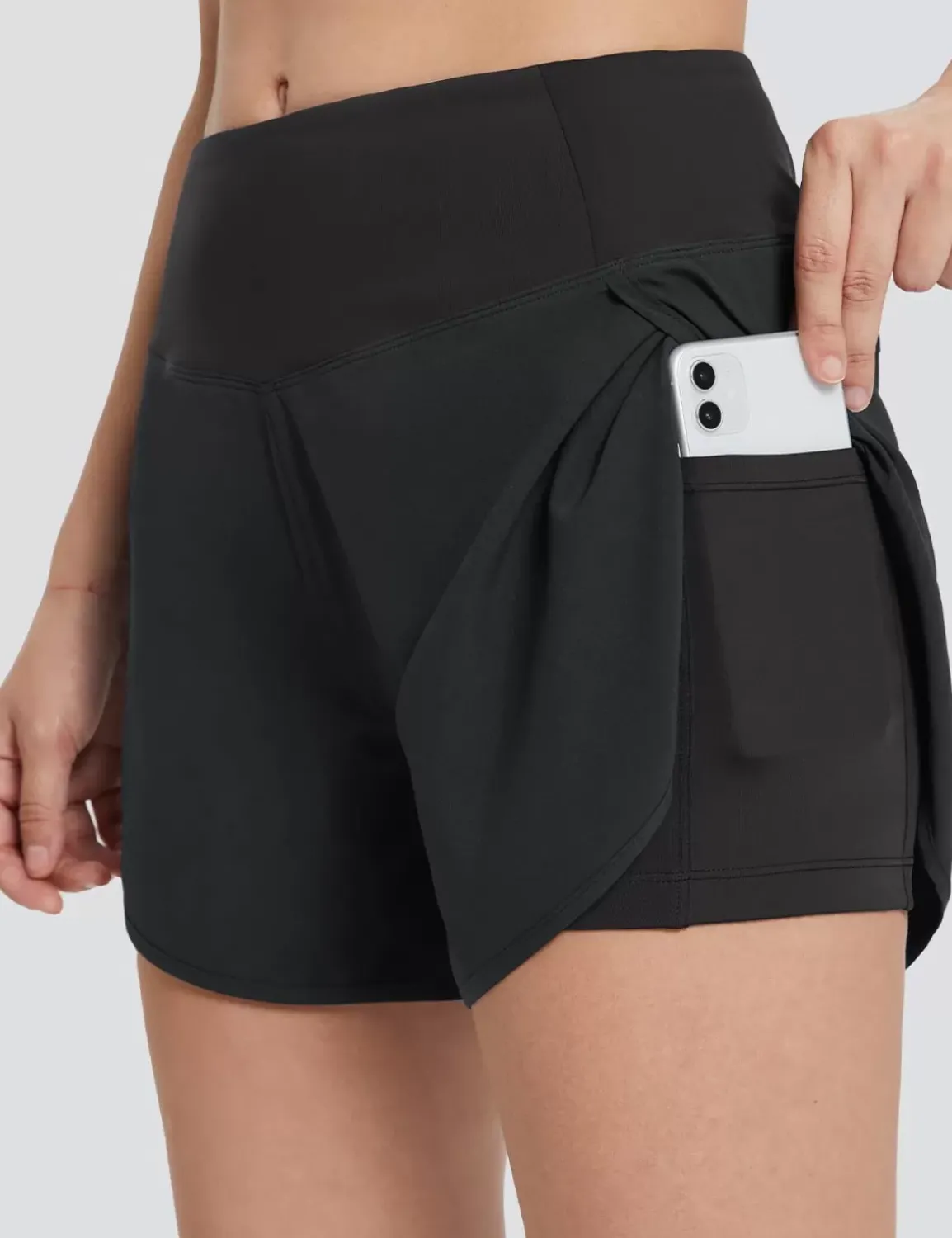 Baleaf Flyleaf Compression 2-In-1 Shorts^Women Shorts & Underwear