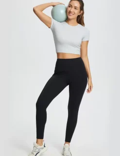 Baleaf Flyleaf Crew Neck Crop Top (Website Exclusive)^Women Short-Sleeved & Tank Tops