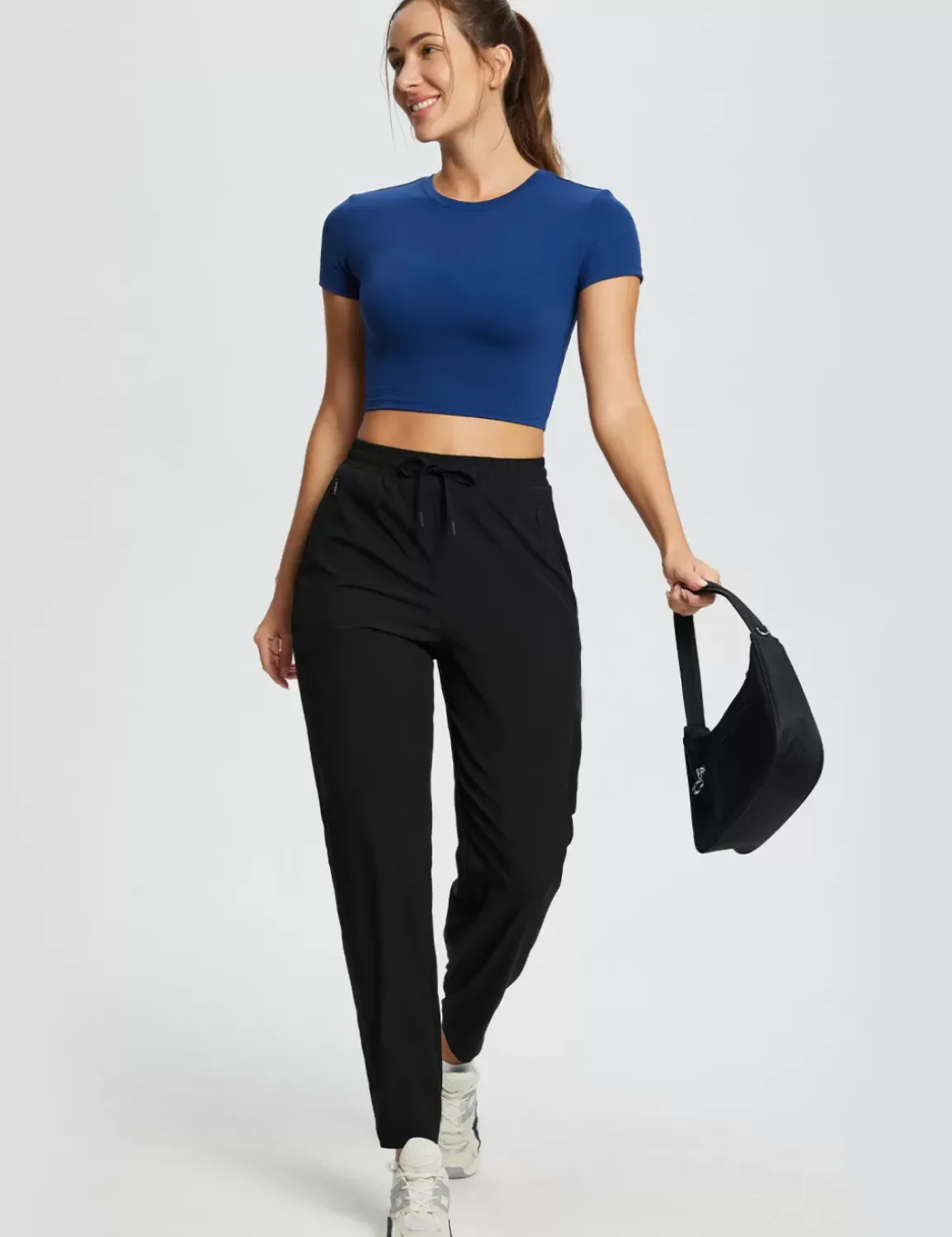Baleaf Flyleaf Crew Neck Crop Top (Website Exclusive)^Women Short-Sleeved & Tank Tops