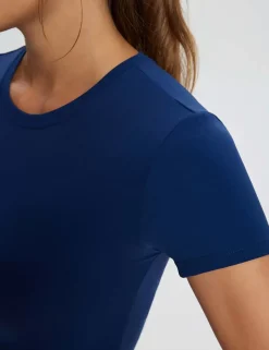 Baleaf Flyleaf Crew Neck Crop Top (Website Exclusive)^Women Short-Sleeved & Tank Tops