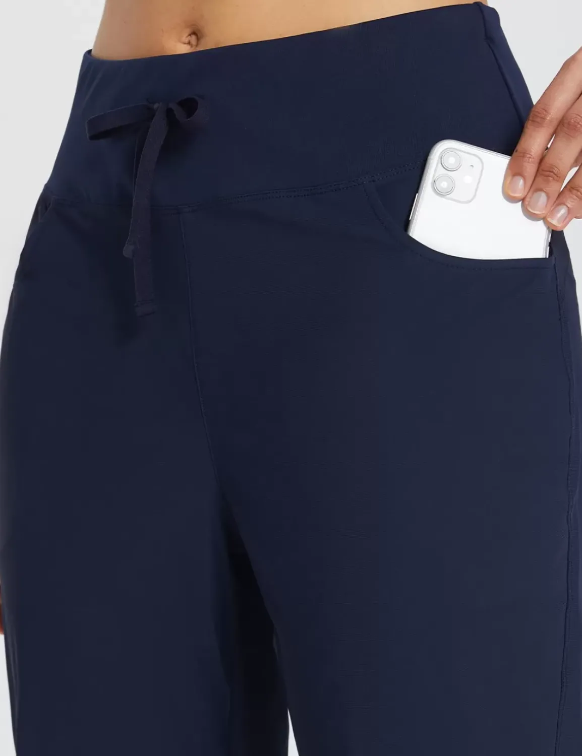 Baleaf Flyleaf Drawstring Capri (Plus Size)^Women Capris