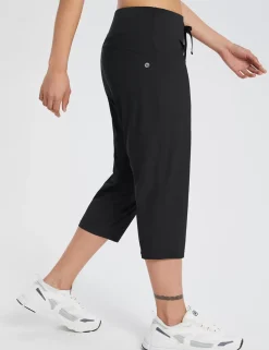 Baleaf Flyleaf Drawstring Capri (Plus Size)^Women Capris