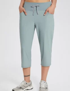 Baleaf Flyleaf Drawstring Capri (Plus Size)^Women Capris