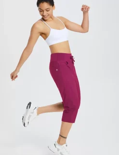 Baleaf Flyleaf Drawstring Capri (Plus Size)^Women Capris