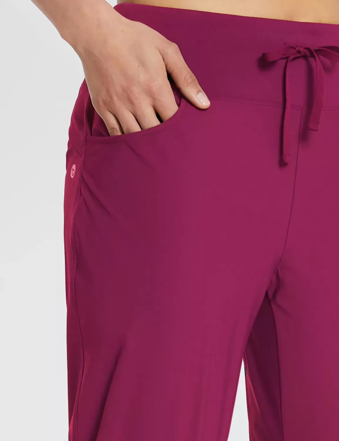 Baleaf Flyleaf Drawstring Capri (Plus Size)^Women Capris