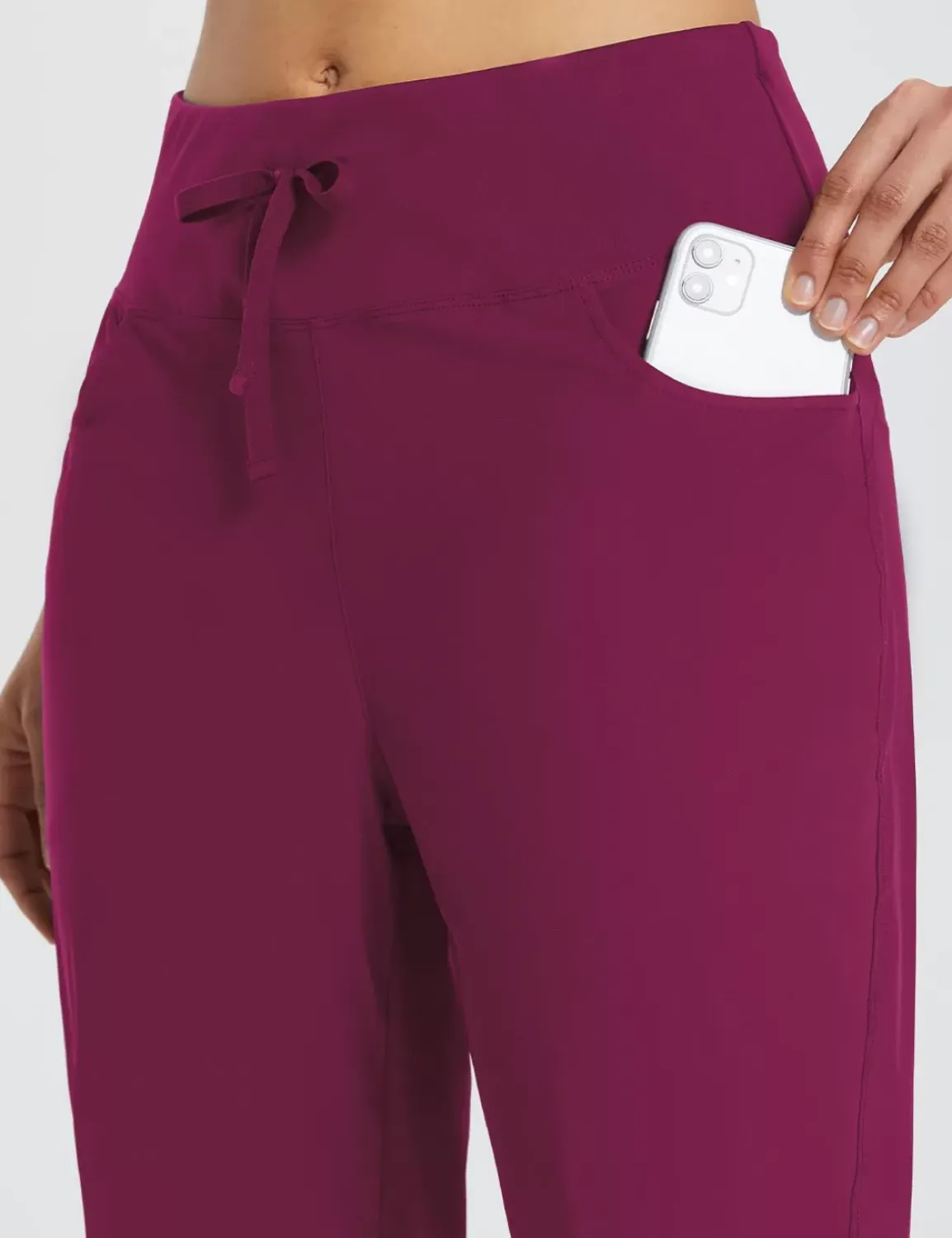 Baleaf Flyleaf Drawstring Capri (Plus Size)^Women Capris