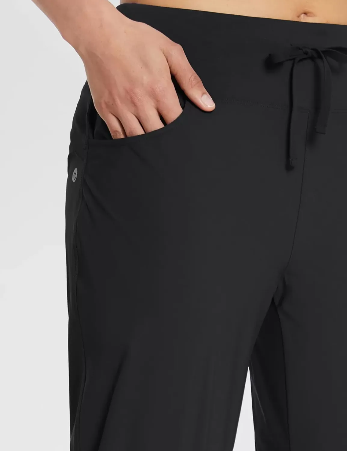 Baleaf Flyleaf Drawstring Capri (Plus Size)^Women Capris