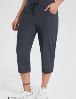Baleaf Flyleaf Drawstring Capri (Plus Size)^Women Capris