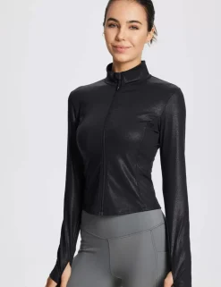 Baleaf Flyleaf Faux Leather Jacket (Webiste Exclusive)^Women Jerseys & Track Jackets