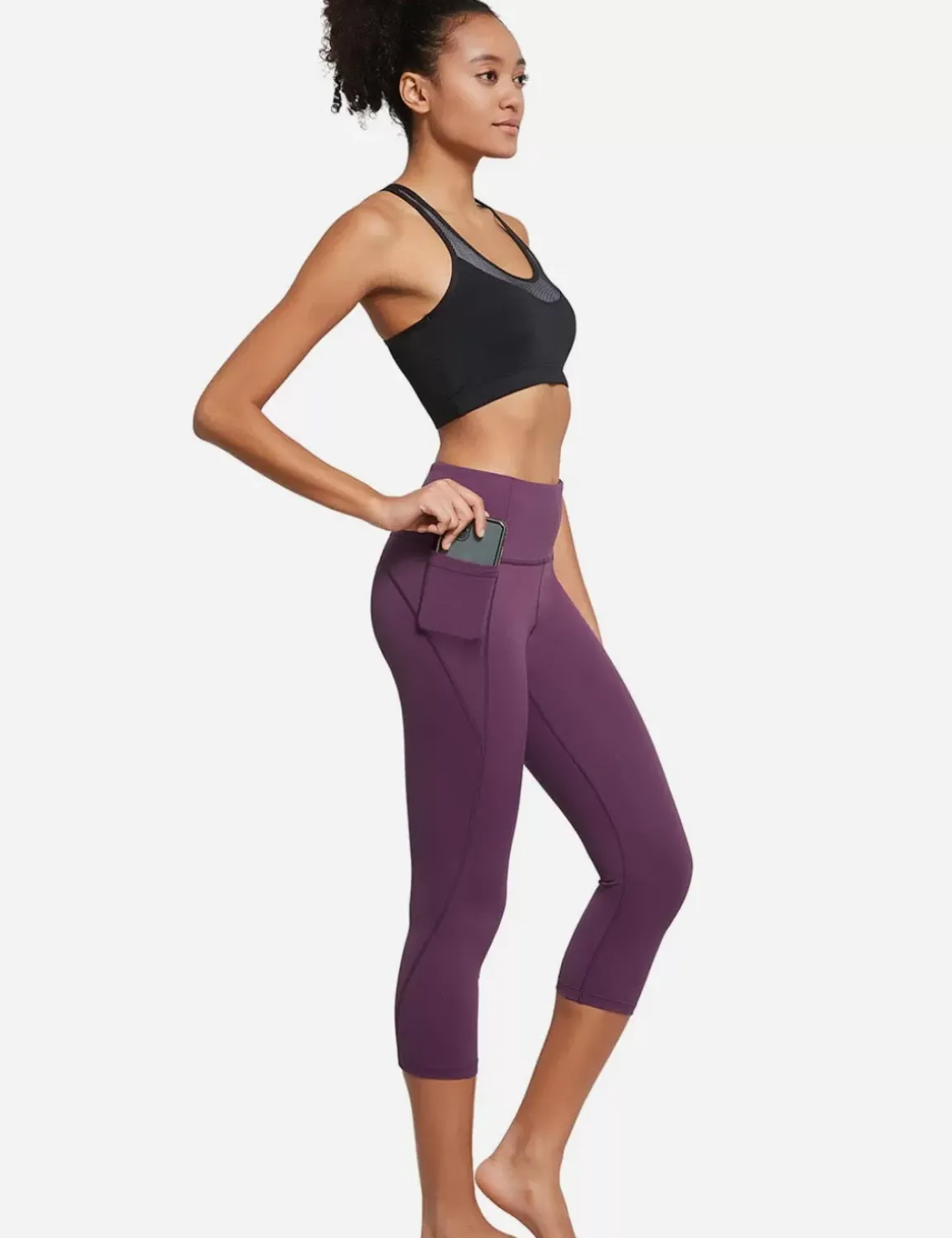 Baleaf Flyleaf High Rise Capris^Women Capris