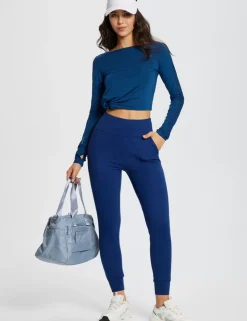 Baleaf Flyleaf High-Rise Pocketed Leggings^Women Leggings