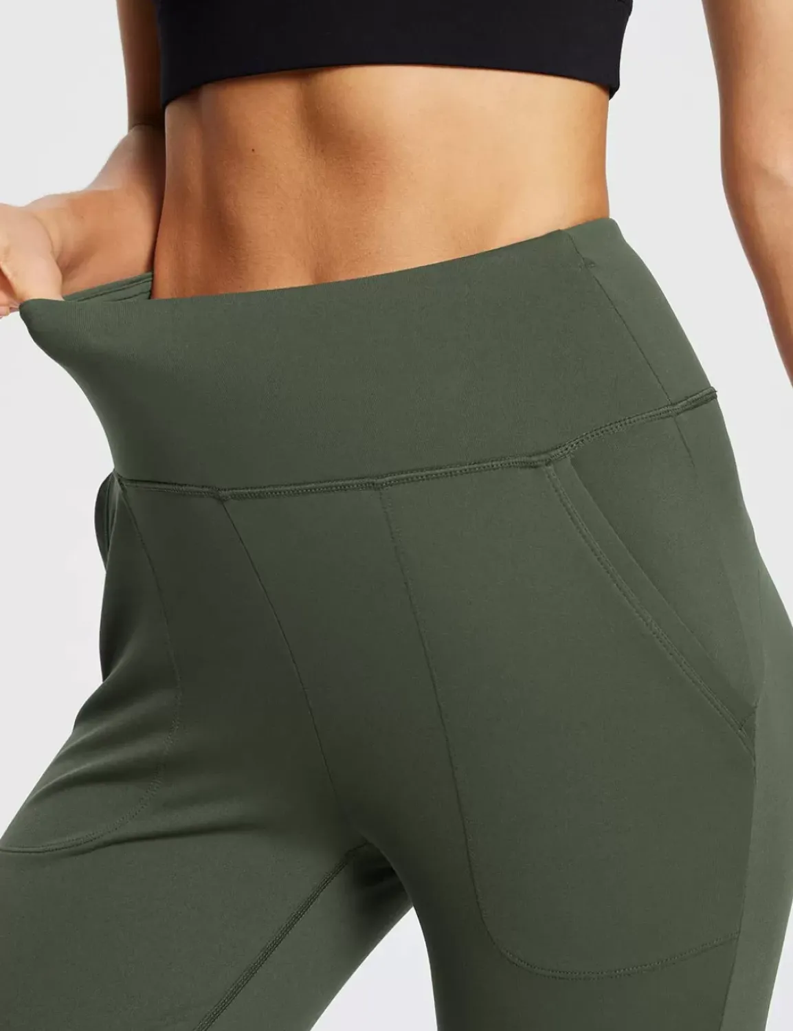 Baleaf Flyleaf High-Rise Pocketed Leggings^Women Leggings