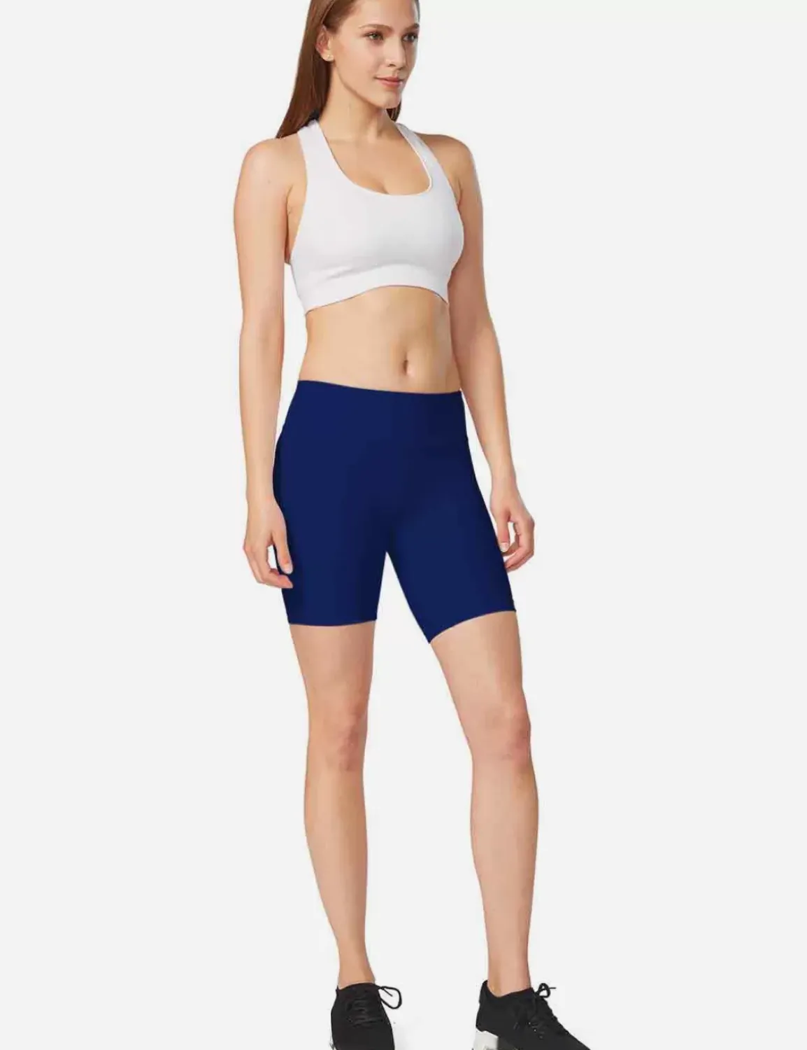 Baleaf Flyleaf Mid Rise Back Pocketed Compression Shorts^Women Shorts & Underwear