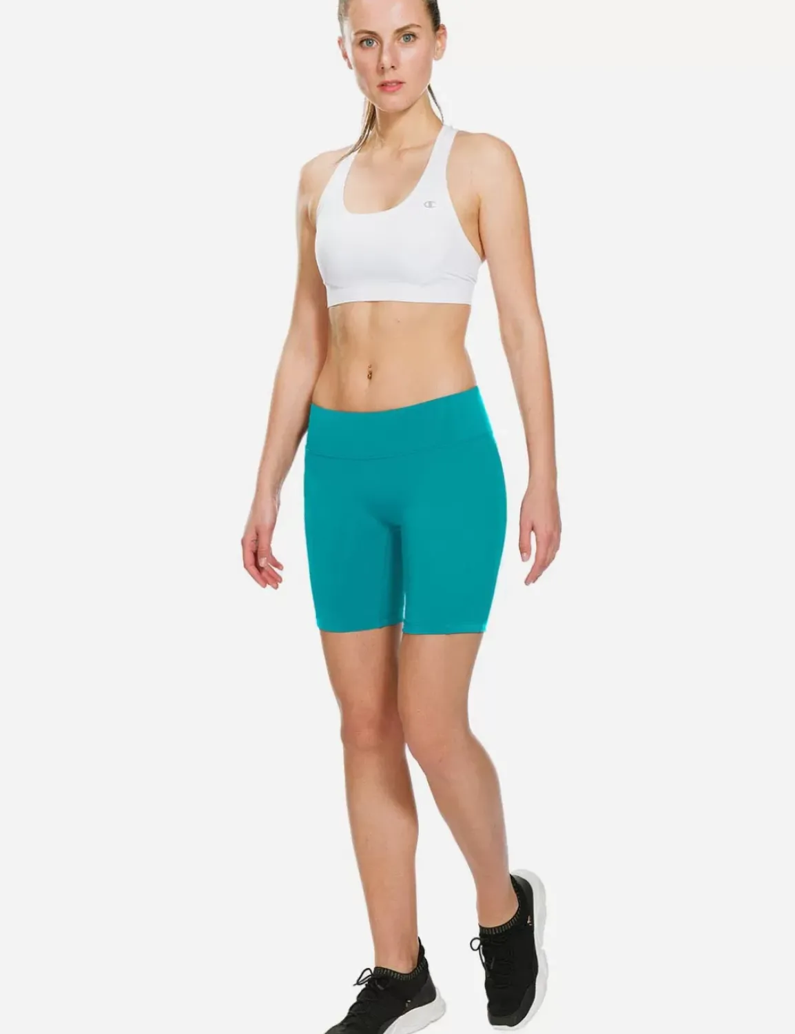 Baleaf Flyleaf Mid Rise Back Pocketed Compression Shorts^Women Shorts & Underwear