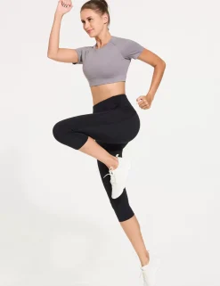 Baleaf Flyleaf Open Back Crop Top^Women Short-Sleeved & Tank Tops