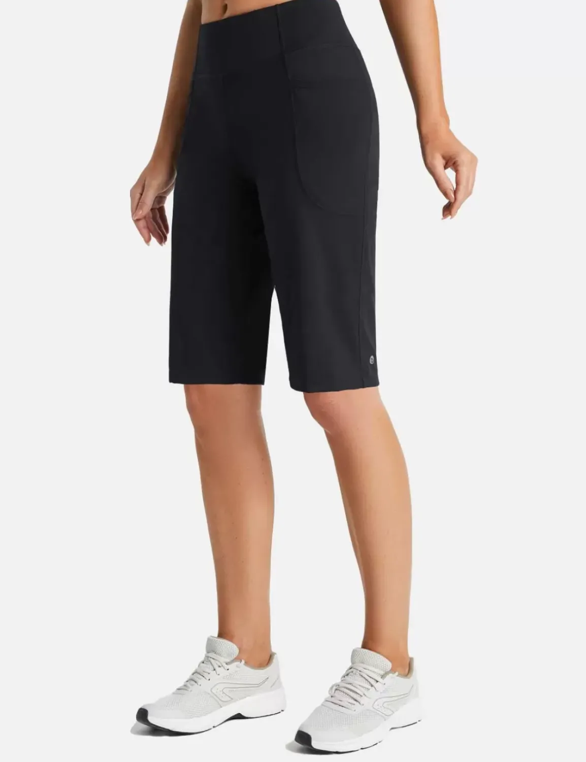 Baleaf Flyleaf Pull-On Bermuda Shorts^Women Knee-Length