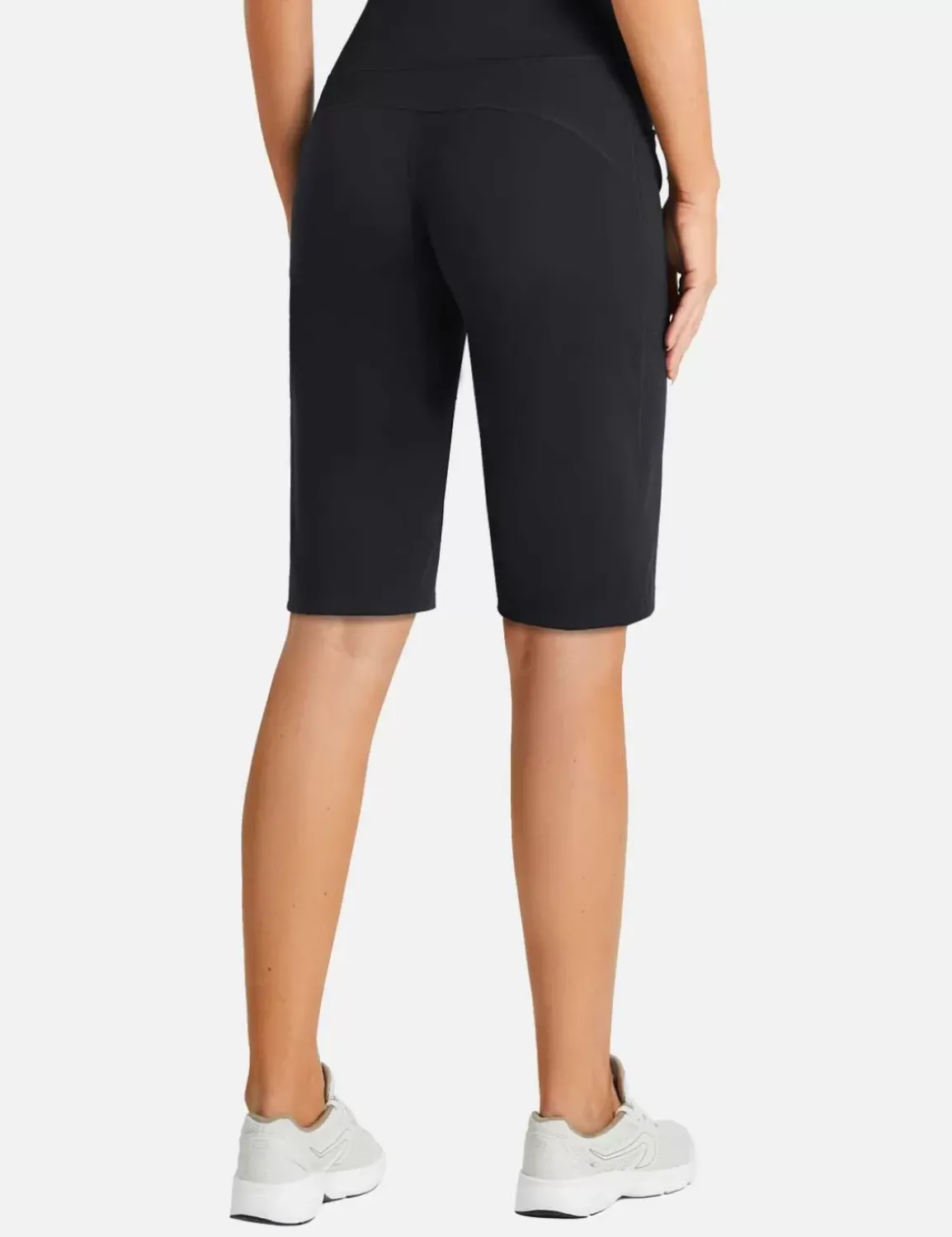 Baleaf Flyleaf Pull-On Bermuda Shorts^Women Knee-Length
