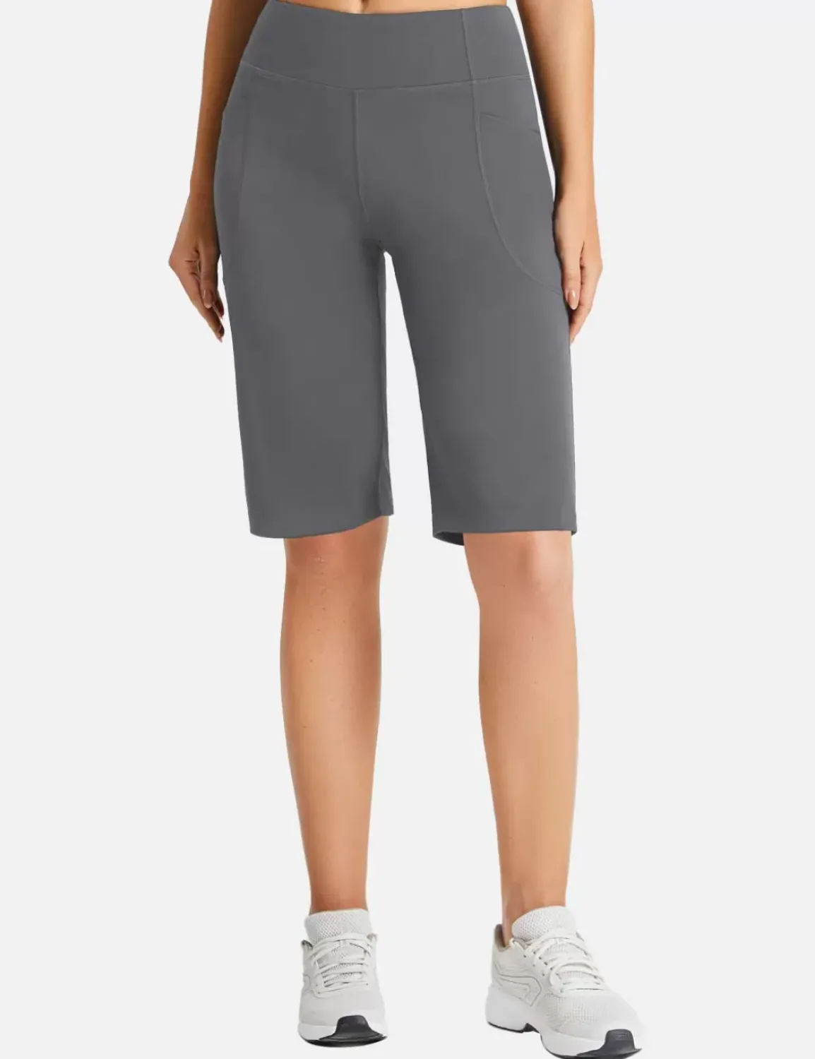 Baleaf Flyleaf Pull-On Bermuda Shorts^Women Knee-Length