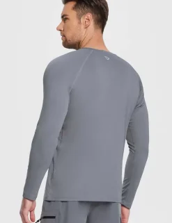 Baleaf Flyleaf Upf50+ Crewneck T-Shirt^Men Upf 50+