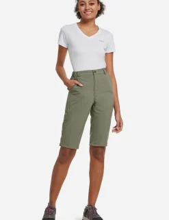 Baleaf Flyleaf Upf50+ Dwr Knee-Length Shorts^Women Knee-Length