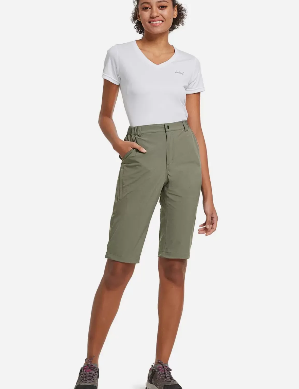 Baleaf Flyleaf Upf50+ Dwr Knee-Length Shorts^Women Shorts & Underwear