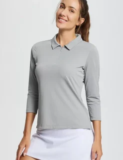 Baleaf Flyleaf Upf50+ Quarter Zip Polo (Website Exclusive)^Women Upf50+