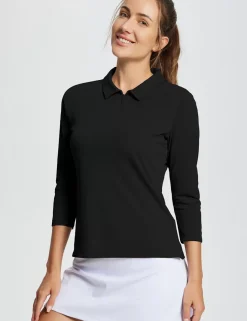 Baleaf Flyleaf Upf50+ Quarter Zip Polo (Website Exclusive)^Women Long-Sleeved