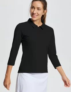 Baleaf Flyleaf Upf50+ Quarter Zip Polo (Website Exclusive)^Women Long-Sleeved