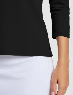 Baleaf Flyleaf Upf50+ Quarter Zip Polo (Website Exclusive)^Women Long-Sleeved