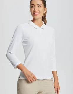 Baleaf Flyleaf Upf50+ Quarter Zip Polo (Website Exclusive)^Women Long-Sleeved