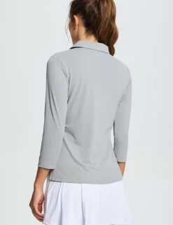 Baleaf Flyleaf Upf50+ Quarter Zip Polo (Website Exclusive)^Women Long-Sleeved
