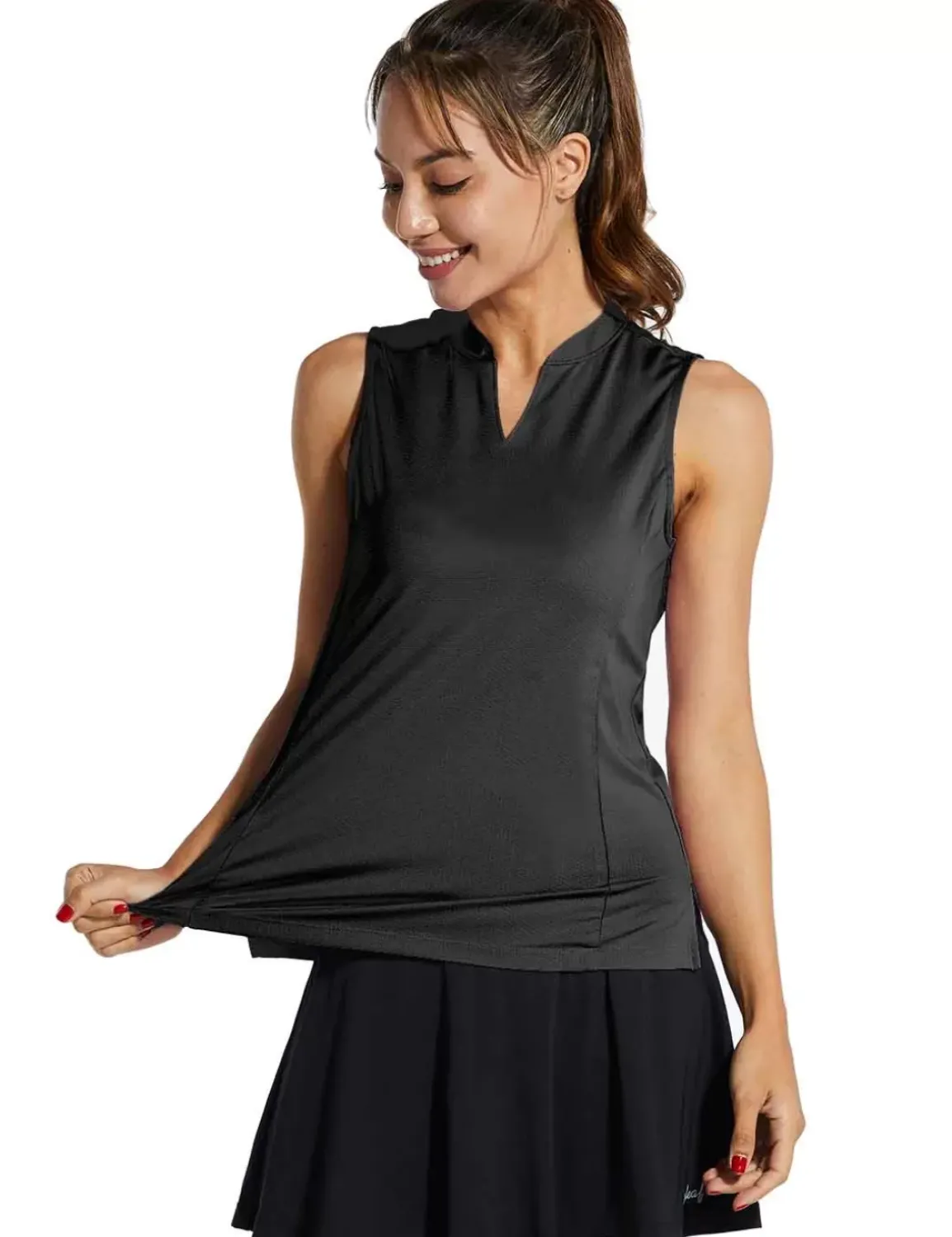 Baleaf Flyleaf Upf40+ V Neck Tank^Women Upf50+