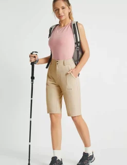 Baleaf Flyleaf Upf50+ Water-Resistant Bermuda Shorts^Women Upf50+