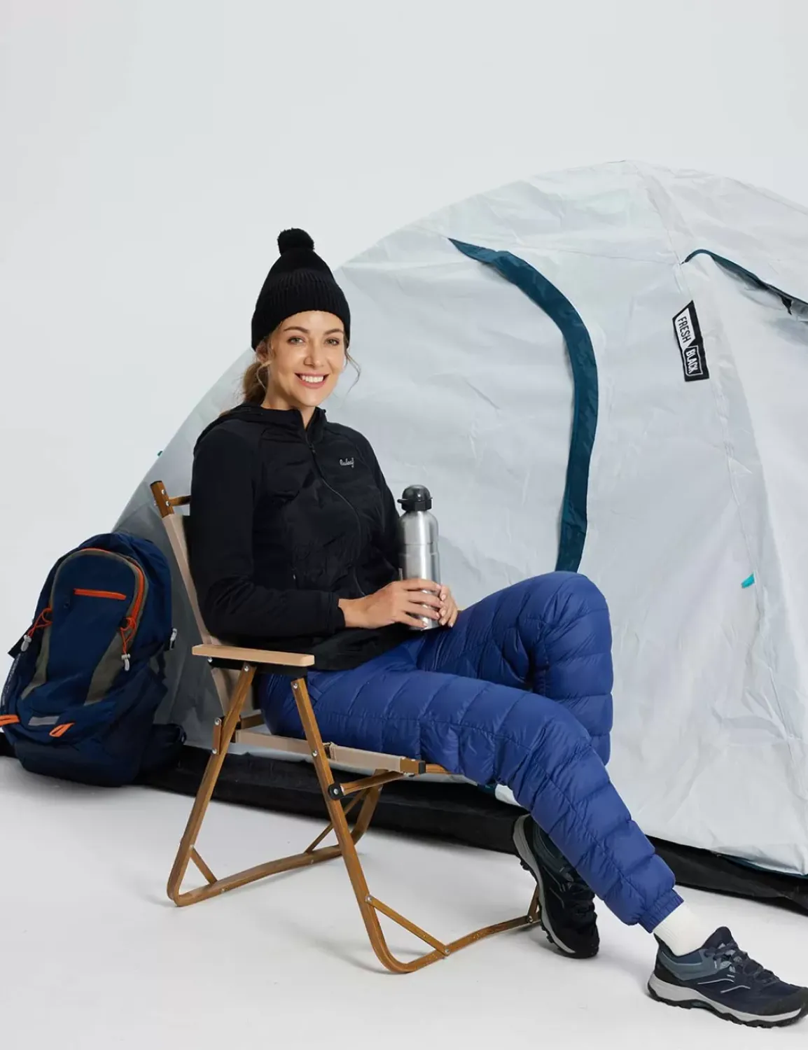 Baleaf High-Rise Lightweight Ski Down Pants^Women Joggers & (Sweat) Pants