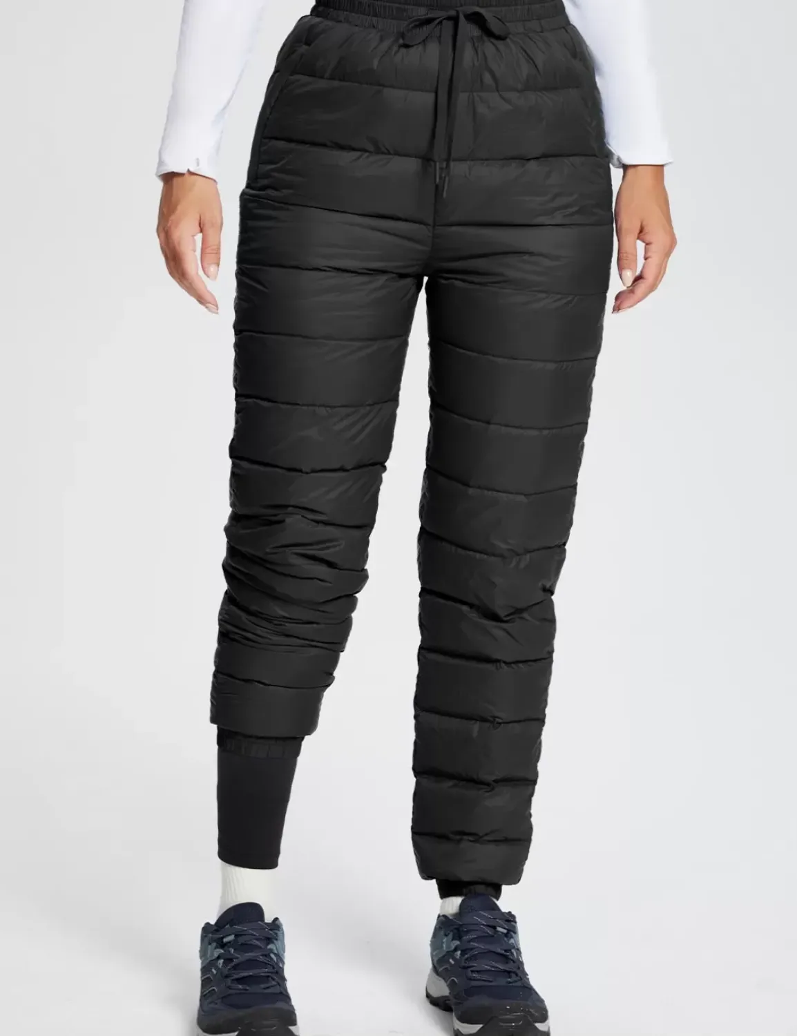 Baleaf High-Rise Lightweight Ski Down Pants^Women Joggers & (Sweat) Pants