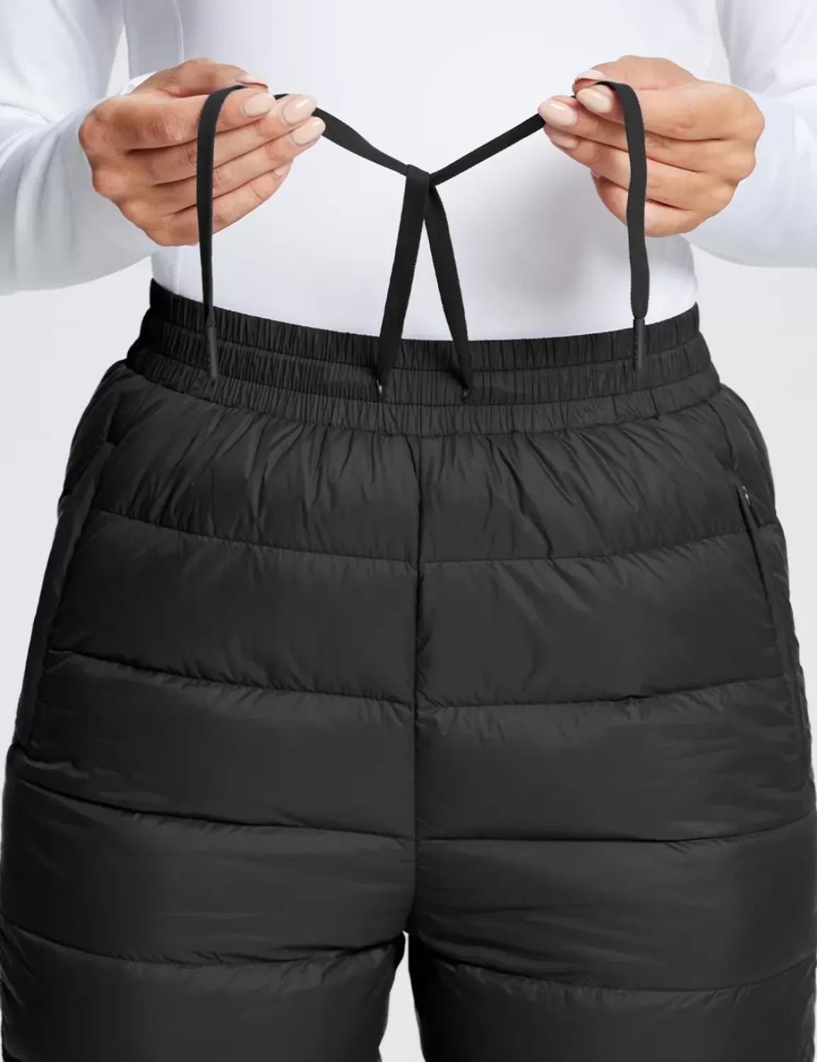 Baleaf High-Rise Lightweight Ski Down Pants^Women Joggers & (Sweat) Pants