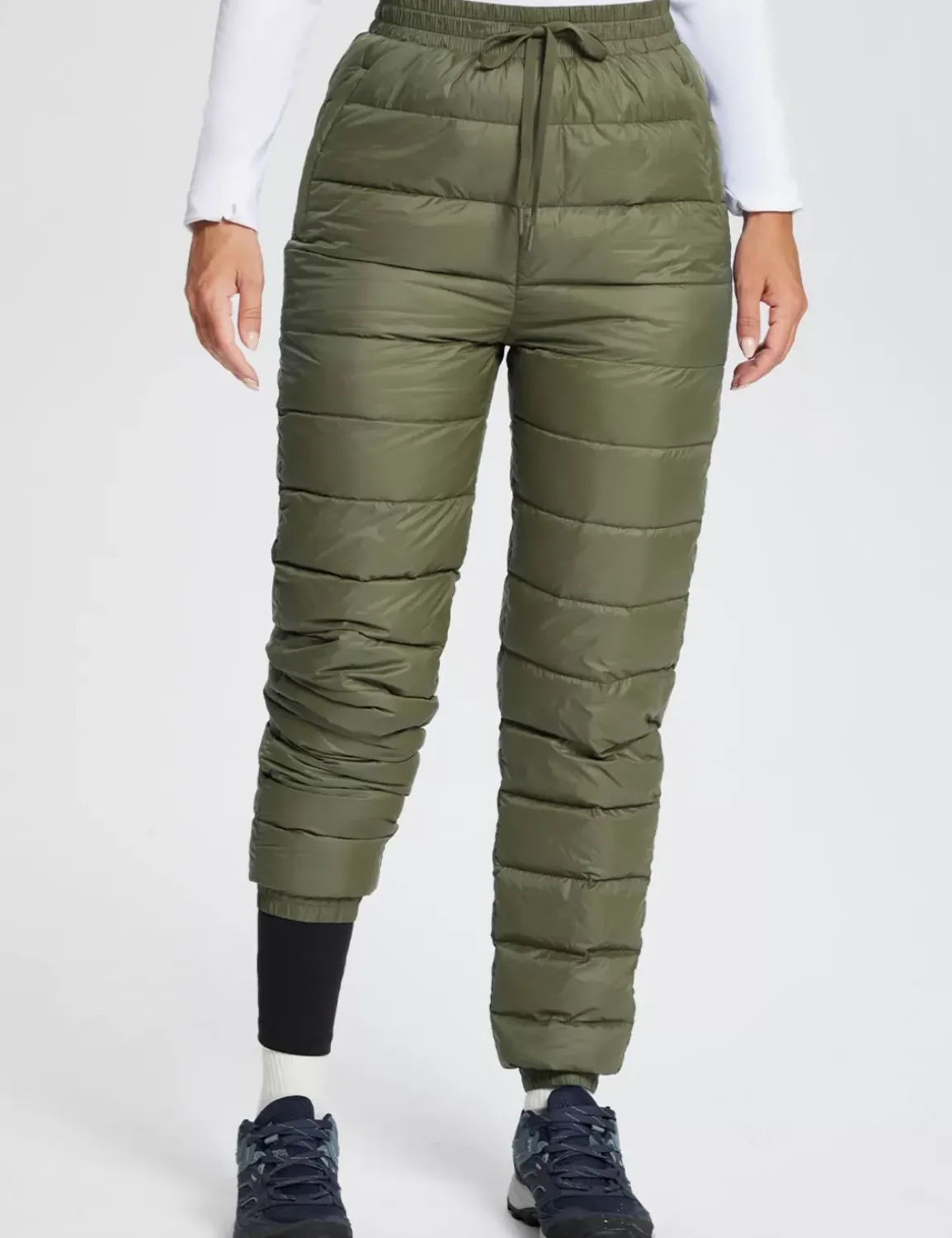 Baleaf High-Rise Lightweight Ski Down Pants^Women Joggers & (Sweat) Pants