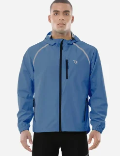 Baleaf Hooded Cycling Windbreaker^Men Jerseys & Track Jackets