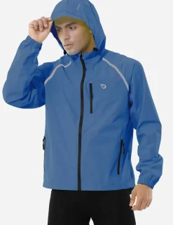 Baleaf Hooded Cycling Windbreaker^Men Jerseys & Track Jackets