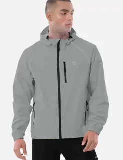 Baleaf Hooded Cycling Windbreaker^Men Jerseys & Track Jackets