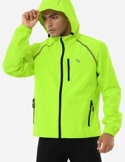 Baleaf Hooded Cycling Windbreaker^Men Jerseys & Track Jackets