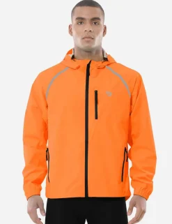 Baleaf Hooded Cycling Windbreaker^Men Jerseys & Track Jackets