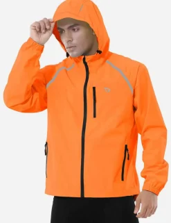 Baleaf Hooded Cycling Windbreaker^Men Jerseys & Track Jackets