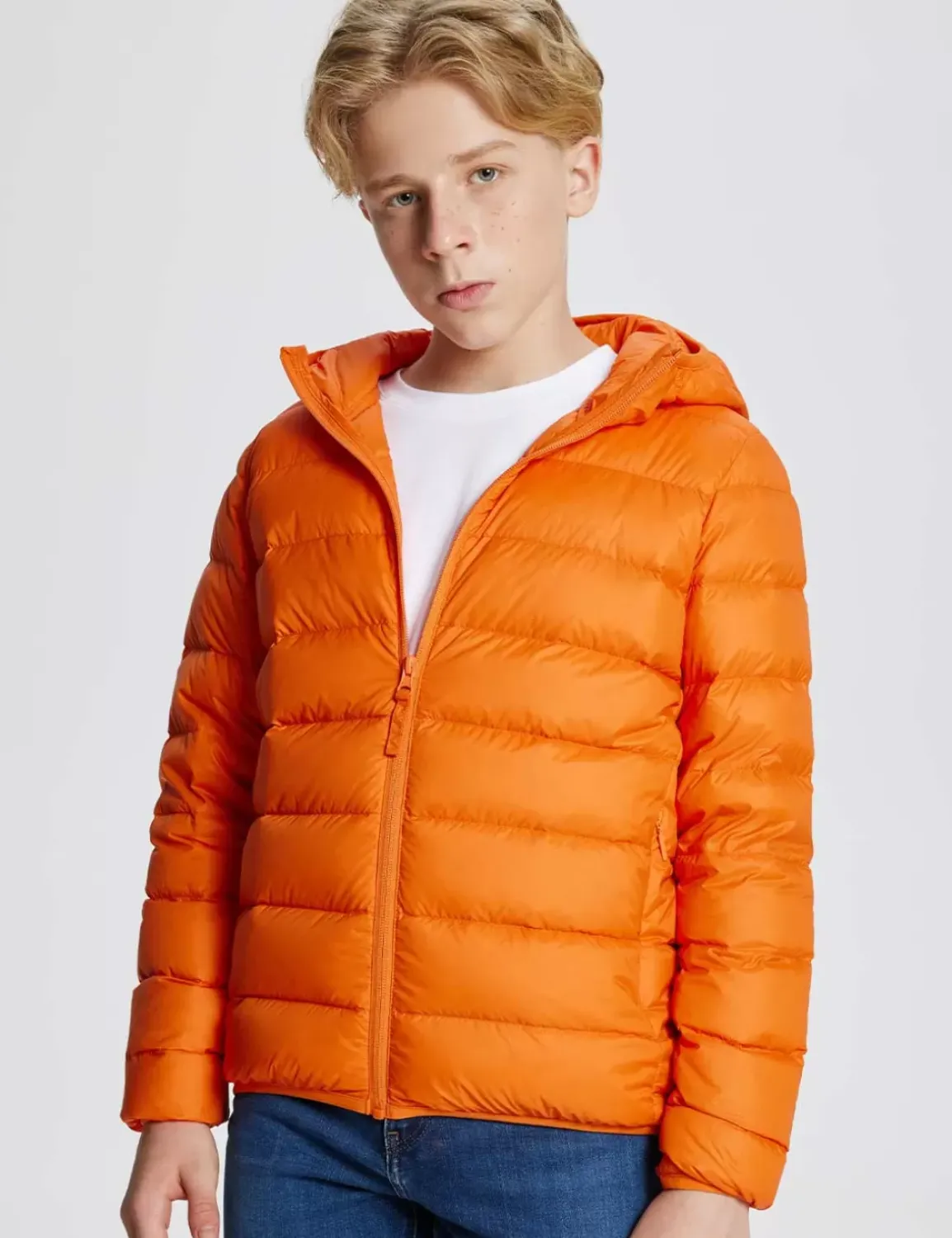 Baleaf Kid'S Hooded Puffer Jackets^Men Jerseys & Track Jackets