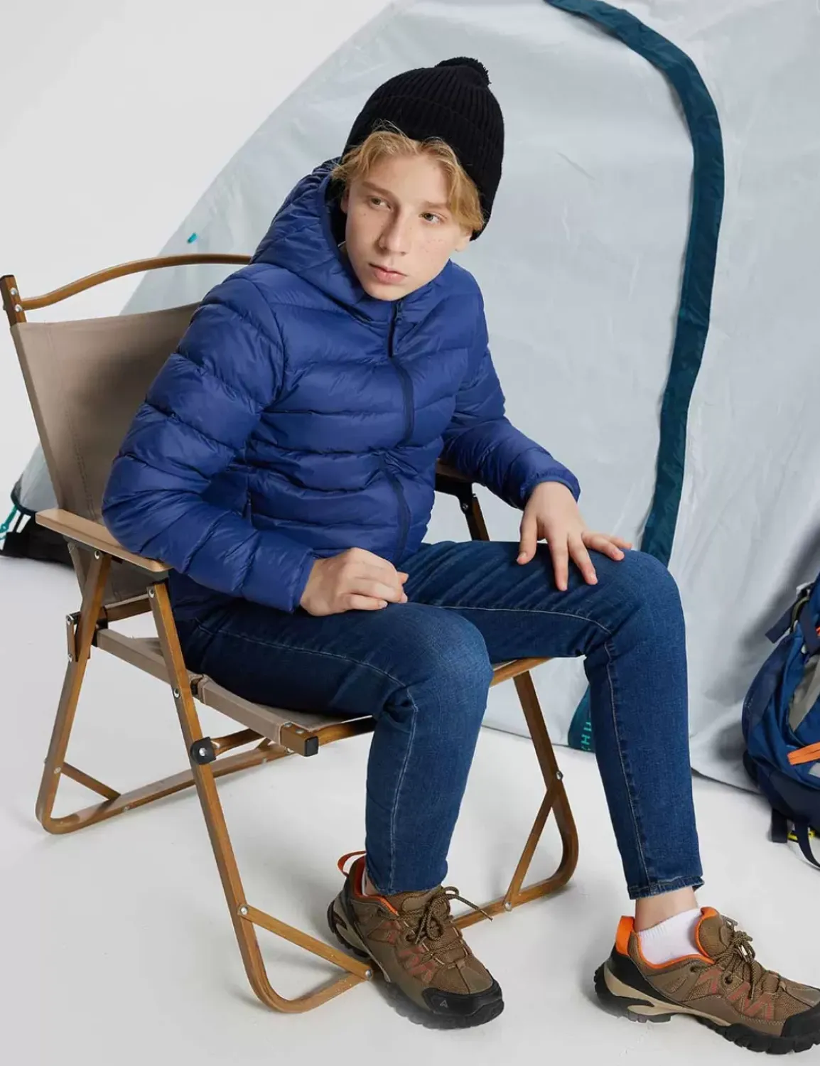 Baleaf Kid'S Hooded Puffer Jackets^Men Jerseys & Track Jackets
