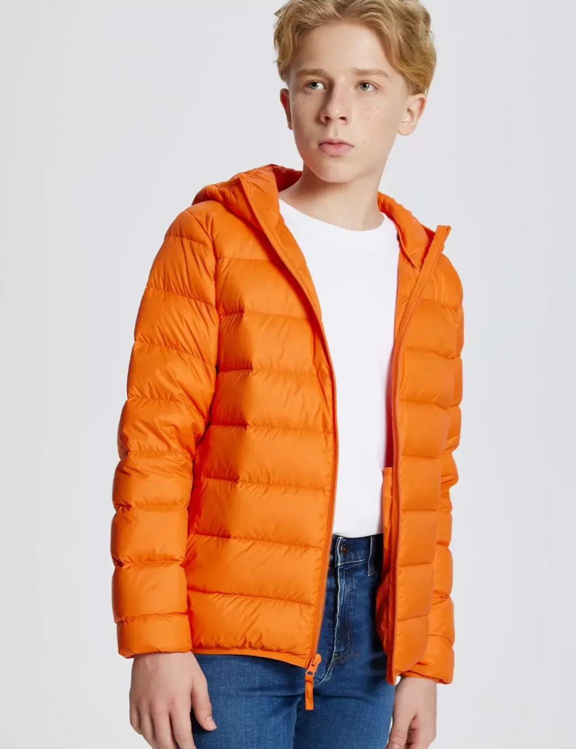 Baleaf Kid'S Hooded Puffer Jackets^Men Jerseys & Track Jackets