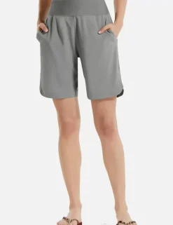 Baleaf Laureate 8" High Rise Beach Shorts^Women Shorts & Underwear