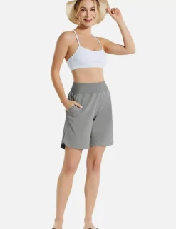 Baleaf Laureate 8" High Rise Beach Shorts^Women Shorts & Underwear