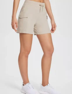 Baleaf Laureate 5'' Quick-Dry Cargo Shorts^Women Upf50+