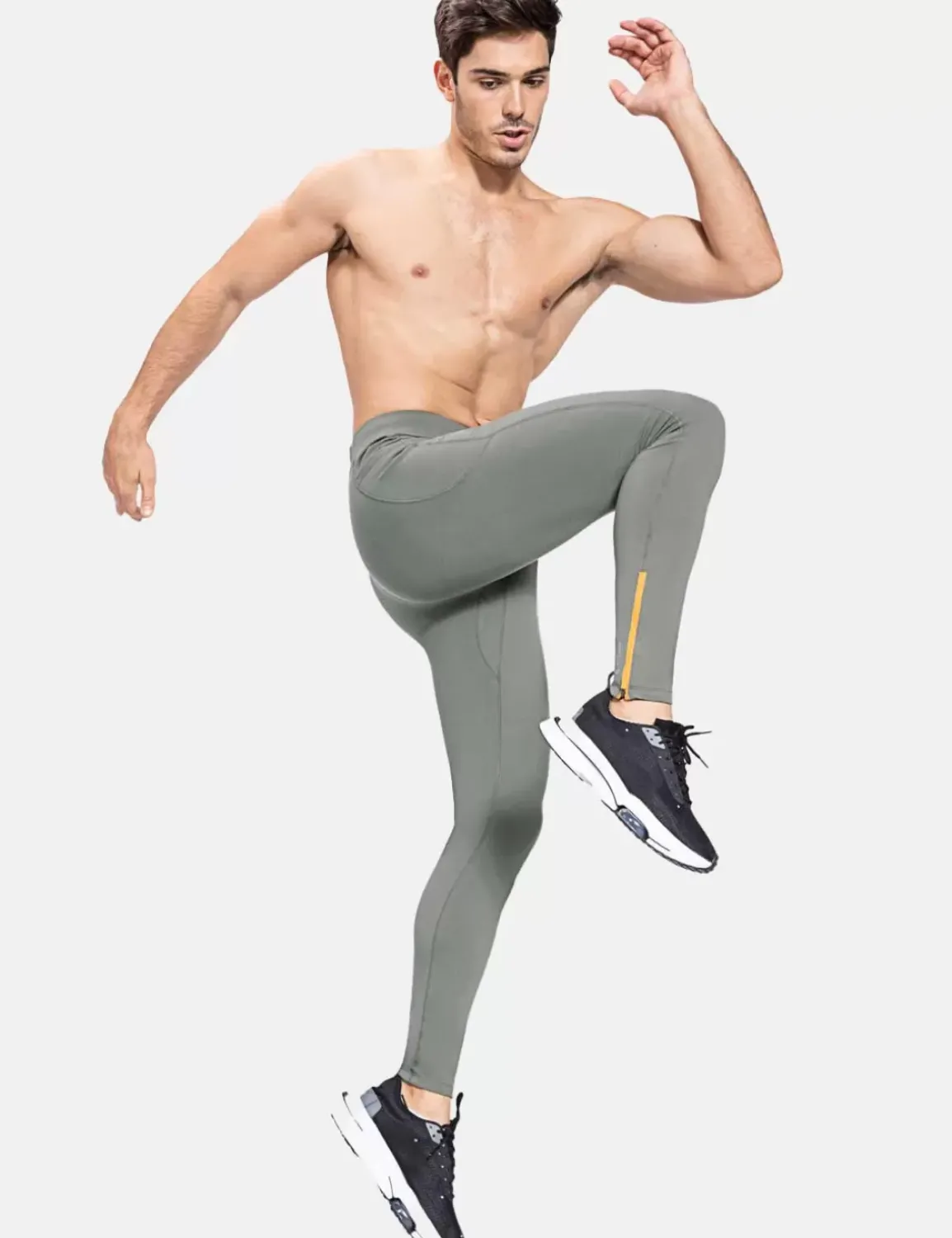 Baleaf Laureate Ankle Zip Dwr Thermal Tights^Men Tights